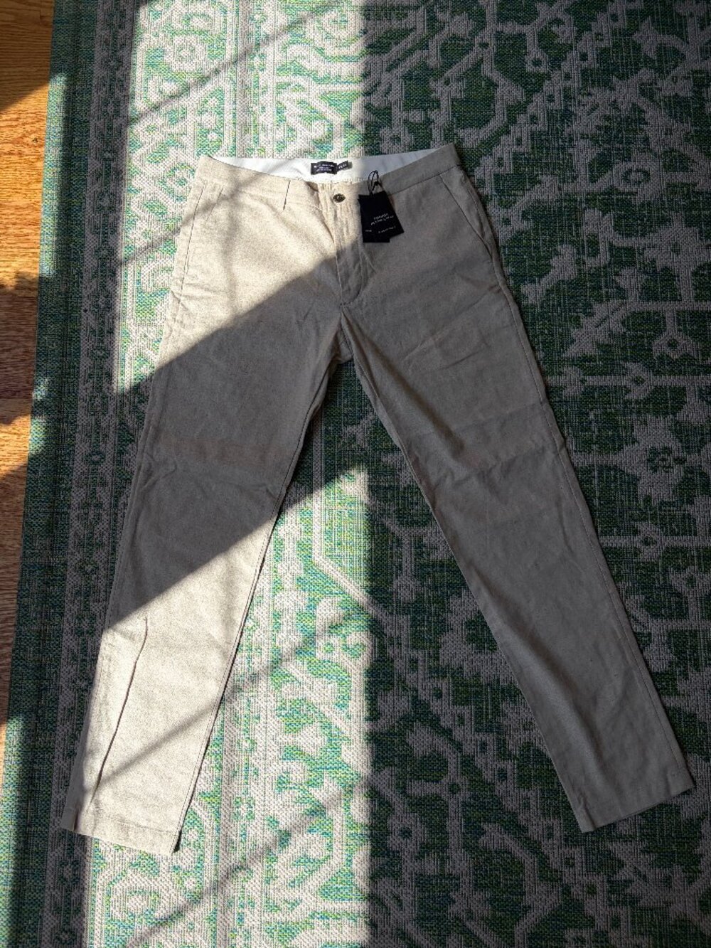 33 x 32 Club Monaco Connor Modern Slim Fit Linen Pants